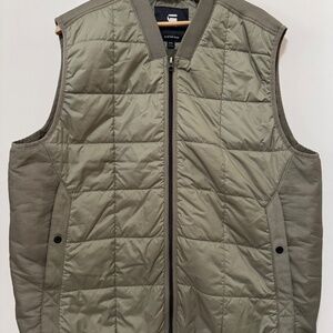 G-Star RAW Men's Green Meefic Square Quilted Puffer Vest Size XXL